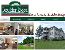 Tablet Screenshot of boulderridgestjoseph.com